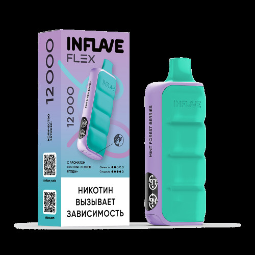 INFLAVE FLEX 12000 Мятные лесные ягоды